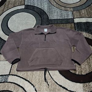 Women’s Victorias Secret Pink PolarFleece Half-Zip Size Medium